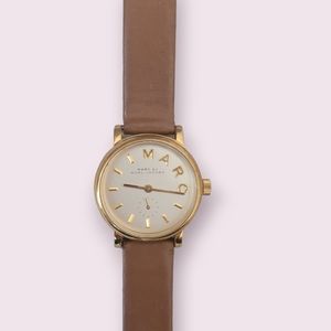 Marc Jacobs Women's Watch/ Brown Leather/ Gold